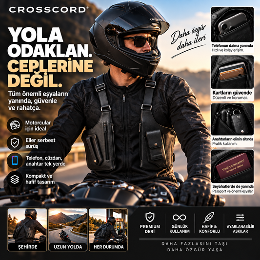 Crosscord™ Premium Omuz Çantası