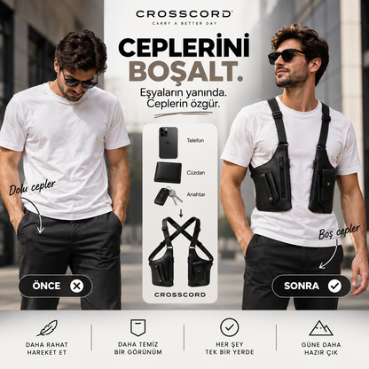 Crosscord™ Premium Omuz Çantası