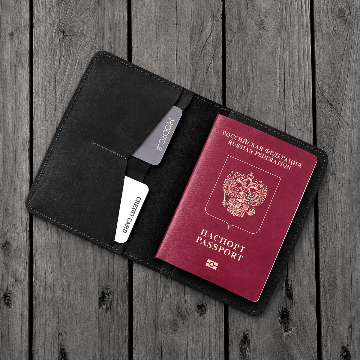 Crosscord™Deri Pasaport